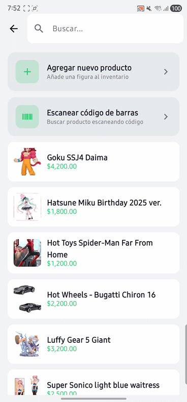 Escáner de código de barras